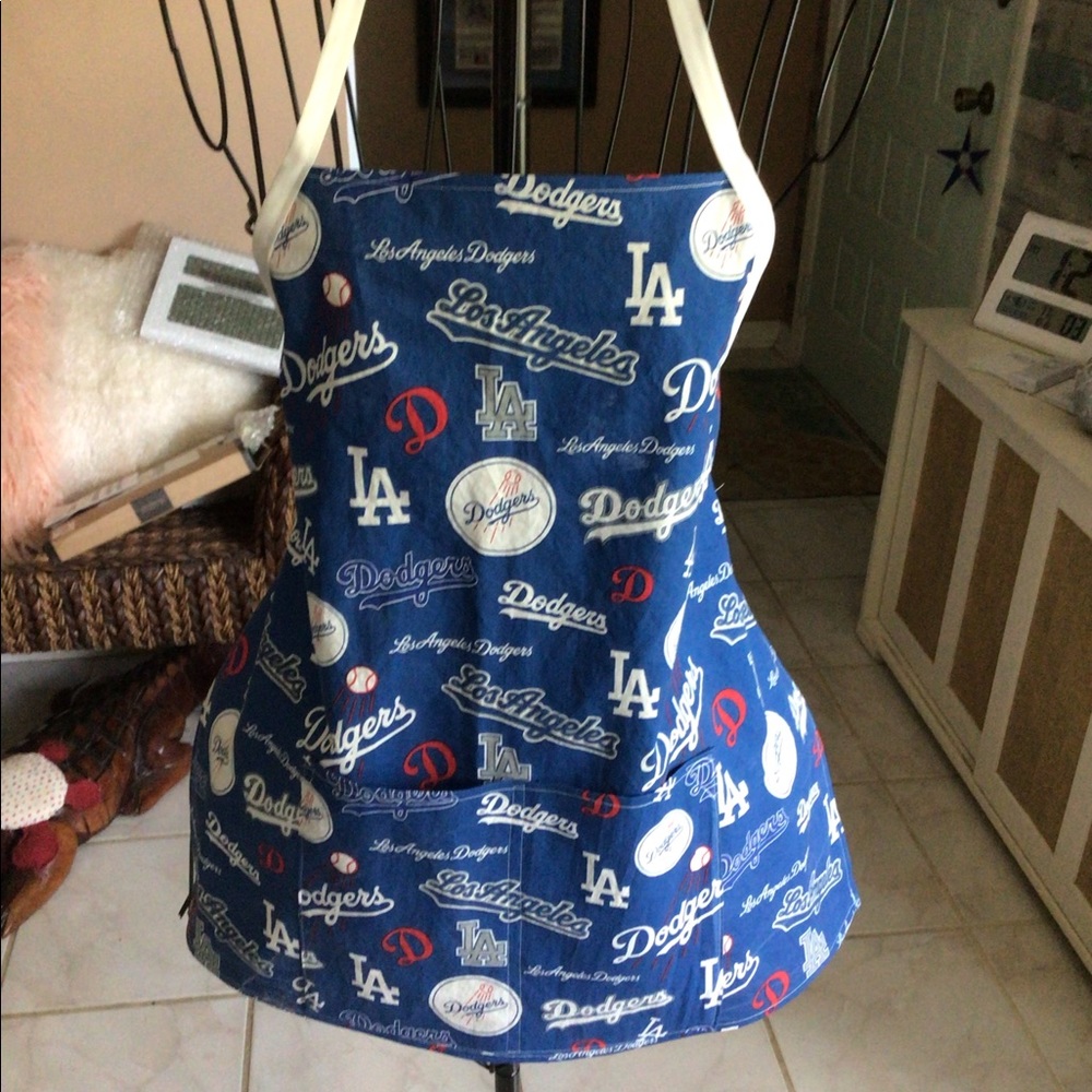 Child-size LA Dodgers apron / art smock